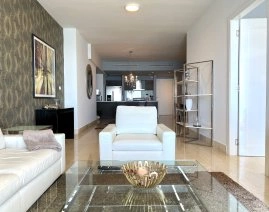 Yoo Panama 1 bedroom apartment D model for rent located on Avenida Balboa