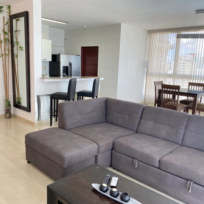 Beautiful 1 bedroom furnished apartment for sale located on Avenida Balboa