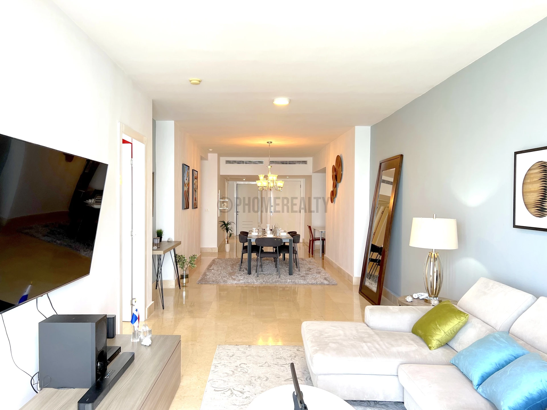 Yoo Panama model A apartment for rent on Avenida Balboa