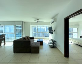 Beautiful 1 bedroom furnished apartment for sale located on Avenida Balboa
